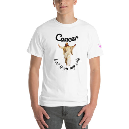 Cancer God is on my Side - Short Sleeve T-Shirt