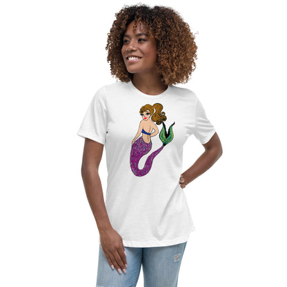 Mermaid -- Womens Relaxed T Shirt