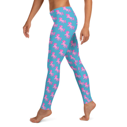 Pink Cancer Unicorn - Leggings