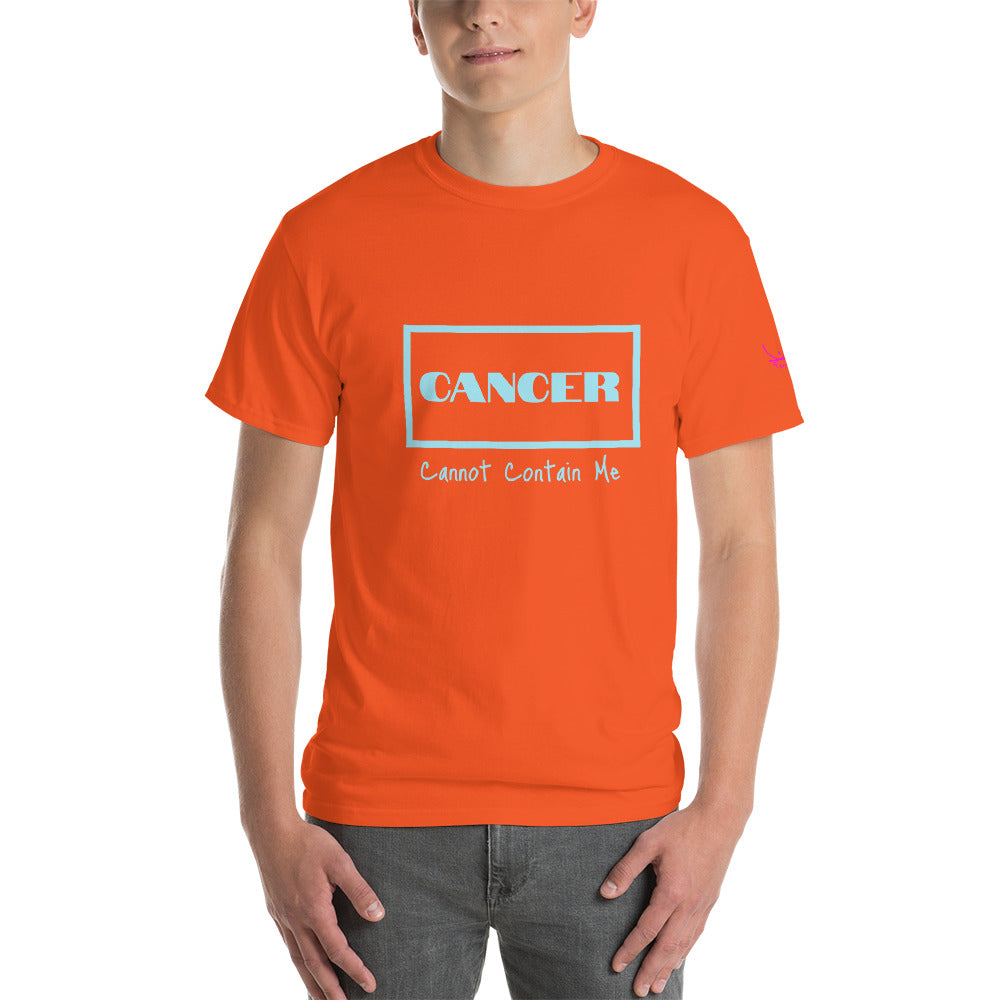 Cancer Cannot Contain Me - Short Sleeve T-Shirt