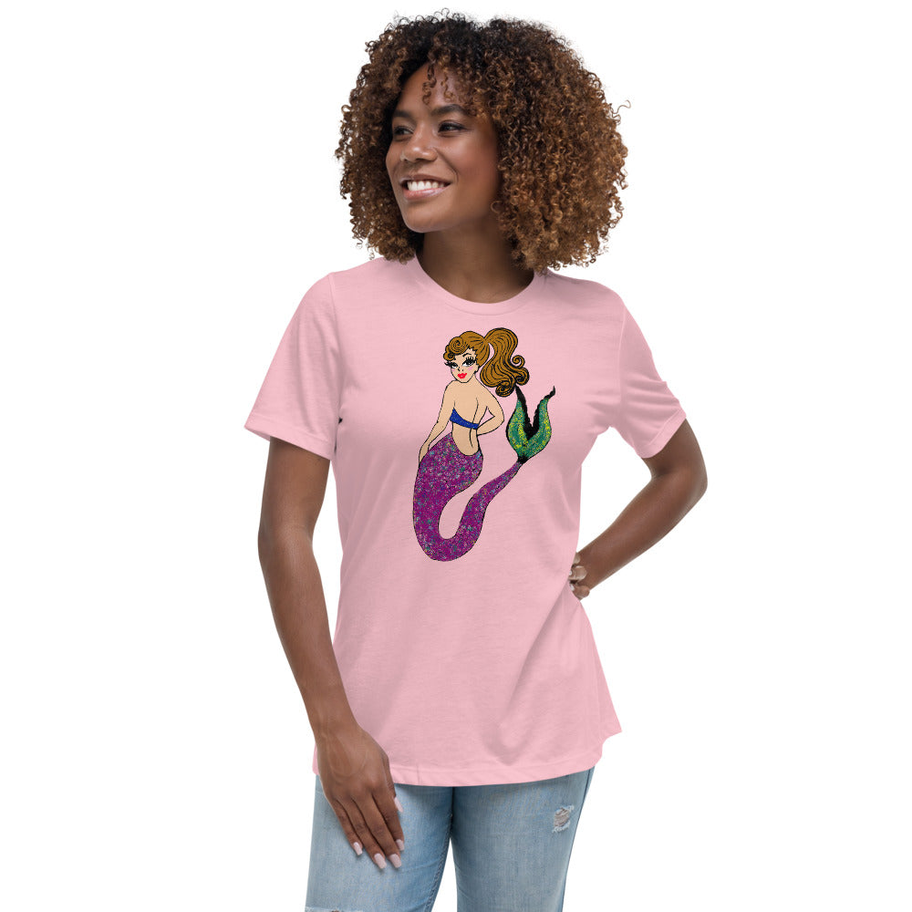 Mermaid -- Womens Relaxed T Shirt