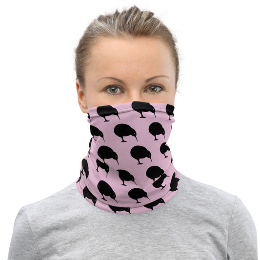 NZ Kiwi Lighter Pink - Neck Gaiter