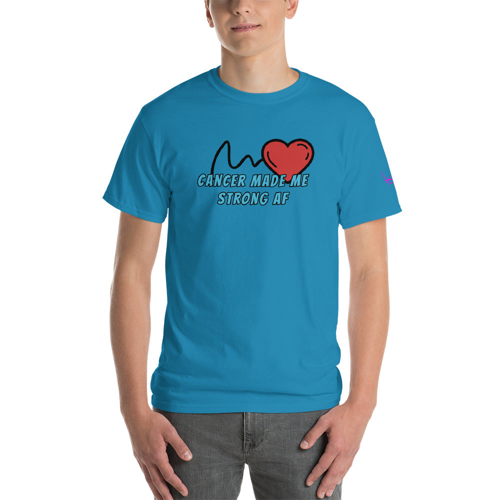 Cancer Made Me Strong AF - Short Sleeve T-Shirt