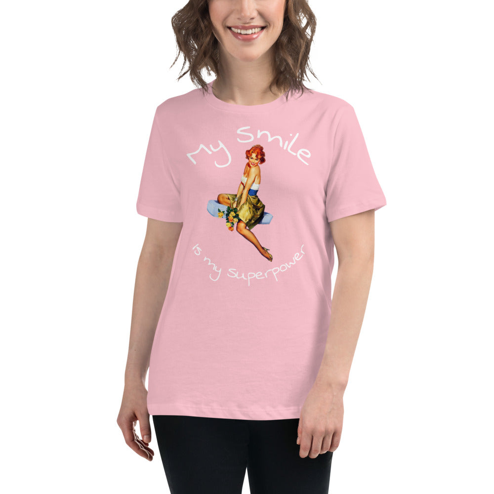 My Smile is my superpower - Women's Relaxed T-Shirt