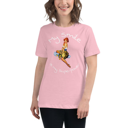My Smile is my superpower - Women's Relaxed T-Shirt