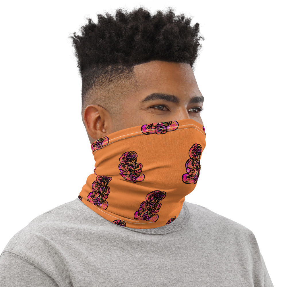 Orange Tiki - Neck Gaiter