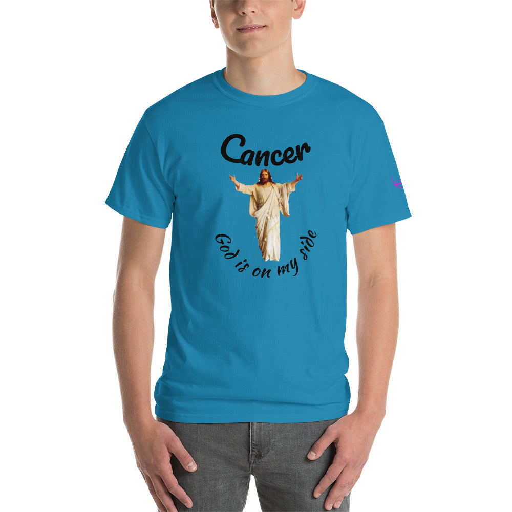 Cancer God is on my Side - Short Sleeve T-Shirt