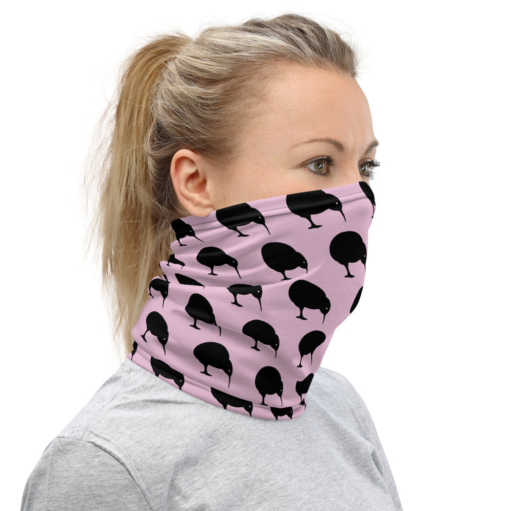 NZ Kiwi Lighter Pink - Neck Gaiter