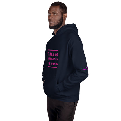 Cancer Surviving Thriving - Unisex Hoodie