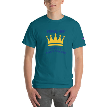 King of Social Distancing - Short Sleeve T-Shirt