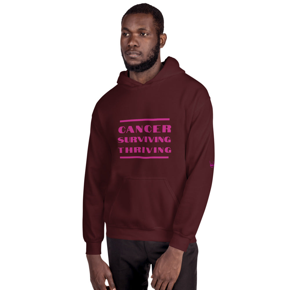 Cancer Surviving Thriving - Unisex Hoodie