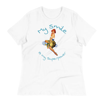 My Smile is my superpower - Women's Relaxed T-Shirt