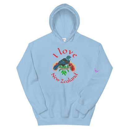 I love New Zealand - Unisex Hoodie