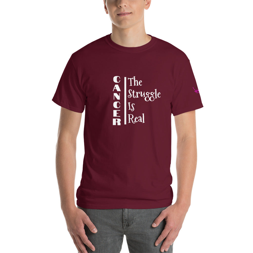 Cancer The Struggle is Real - Short Sleeve T-Shirt