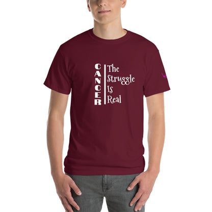 Cancer The Struggle is Real - Short Sleeve T-Shirt