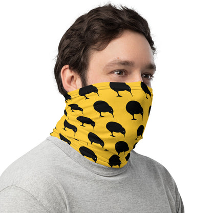NZ Kiwi Full Yellow - Neck Gaiter