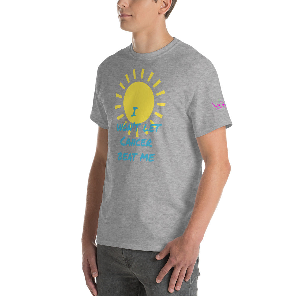 I Won't Let Cancer Beat Me - Short Sleeve T-Shirt