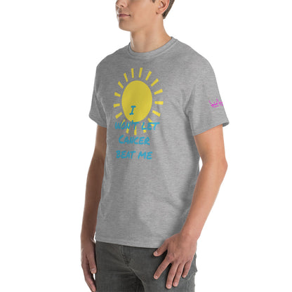 I Won't Let Cancer Beat Me - Short Sleeve T-Shirt