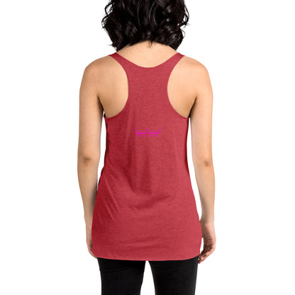 Pink Cancer Unicorn- Women's Racerback Tank