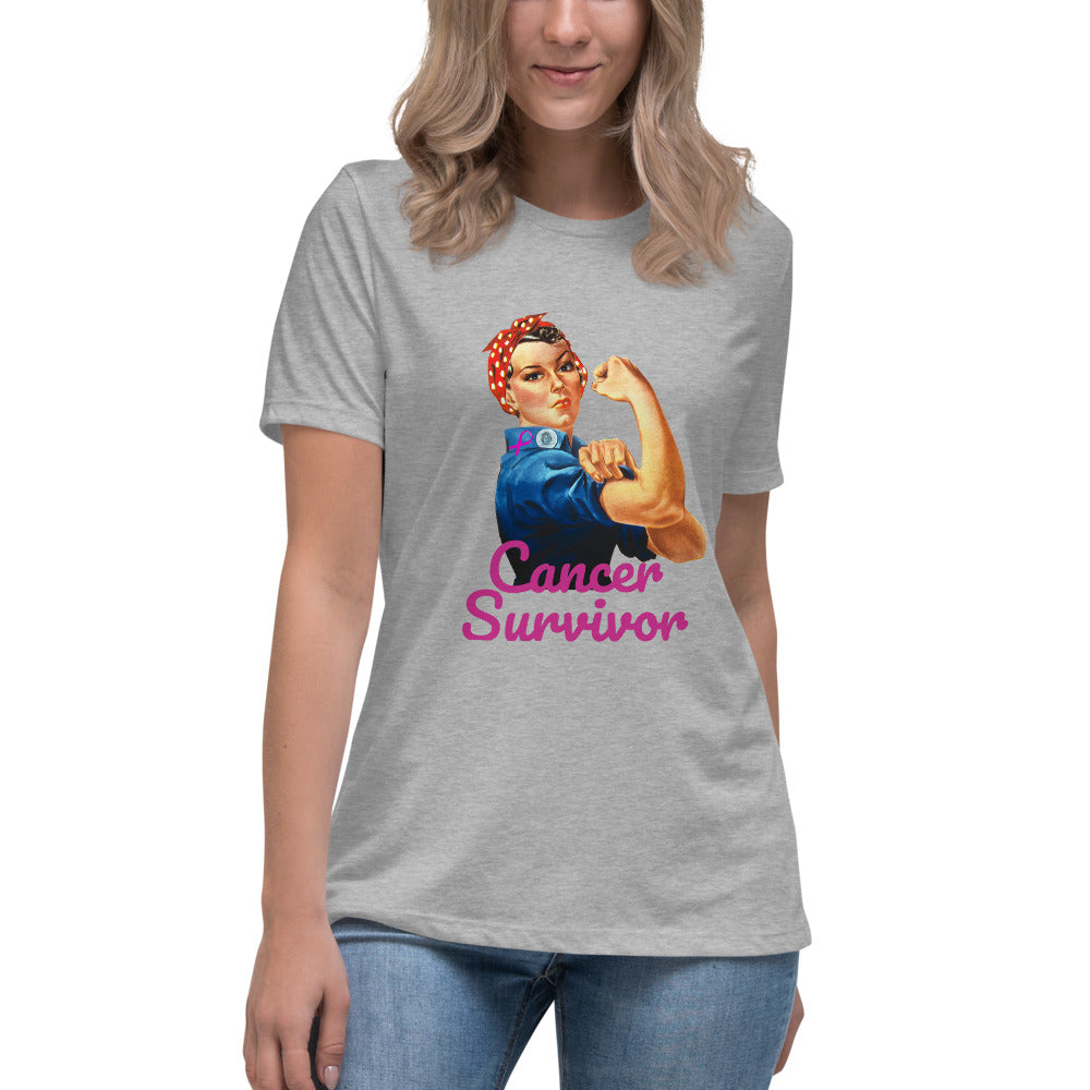 Cancer Survivor - Women's Relaxed T-Shirt