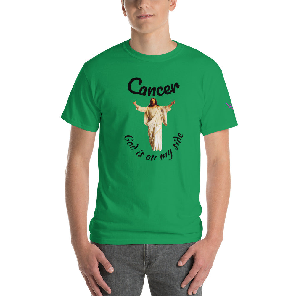 Cancer God is on my Side - Short Sleeve T-Shirt