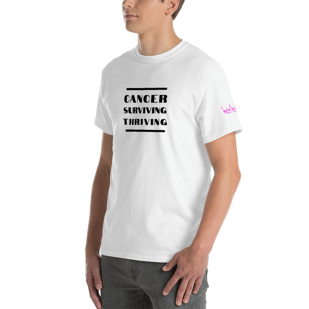 Cancer Surviving Thriving - Short Sleeve T-Shirt