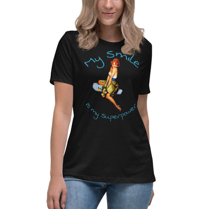 My Smile is my superpower - Women's Relaxed T-Shirt