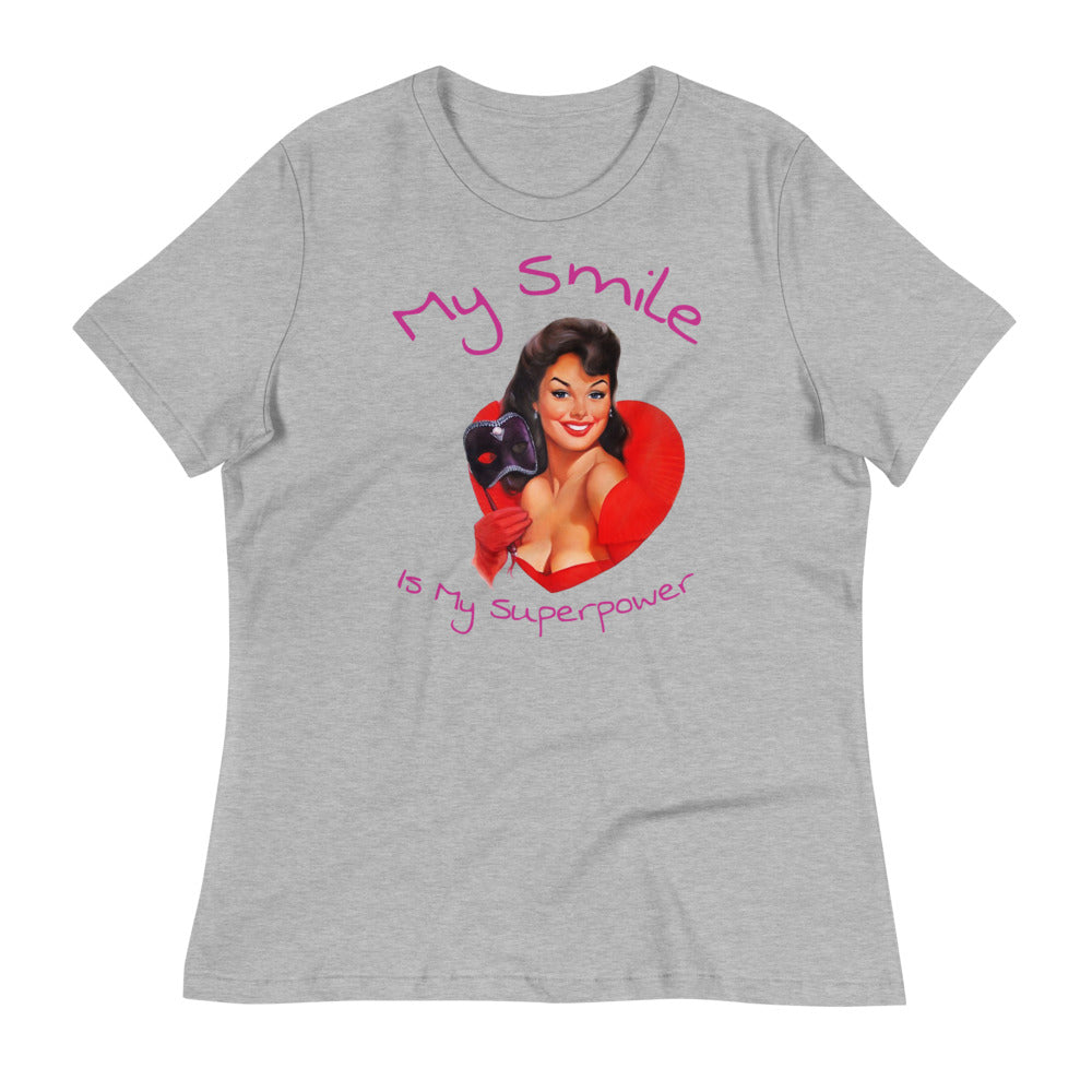 My Smile is my superpower - Women's Relaxed T-Shirt