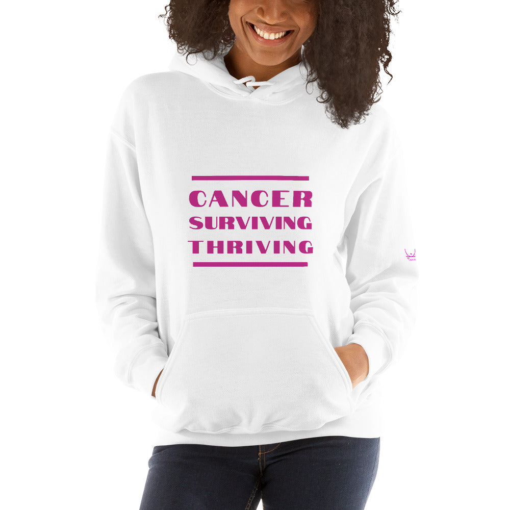 Cancer Surviving Thriving - Unisex Hoodie