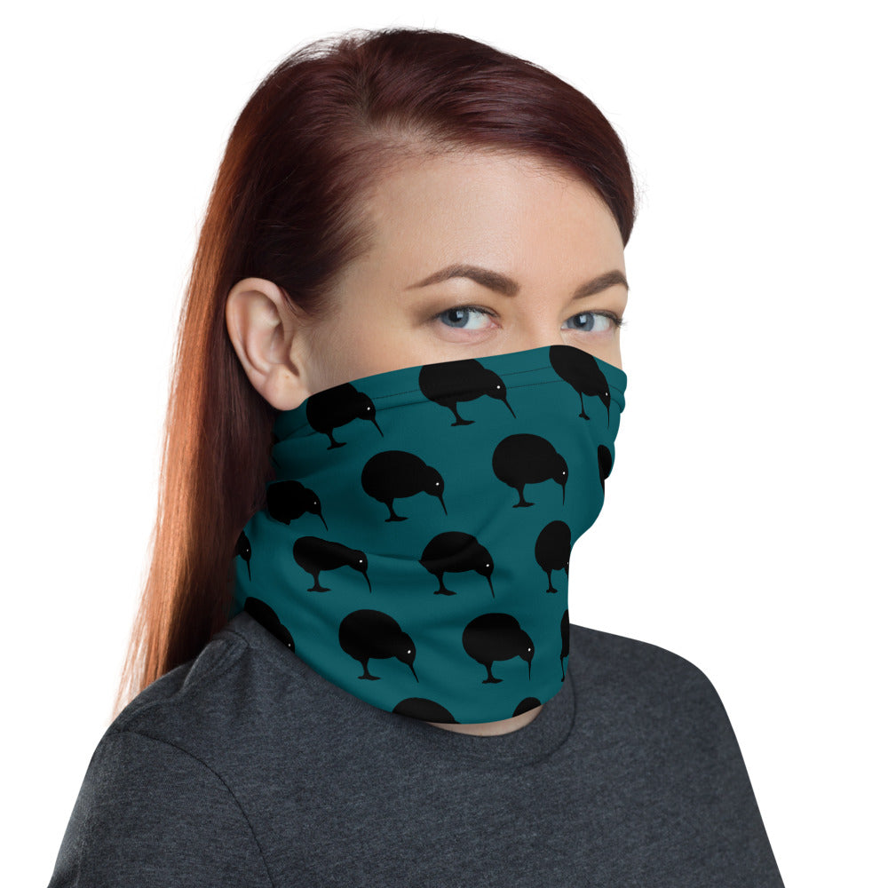 NZ Kiwi Turquoise - Neck Gaiter