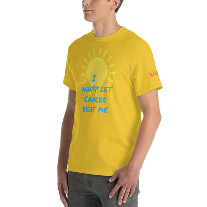 I Won't Let Cancer Beat Me - Short Sleeve T-Shirt