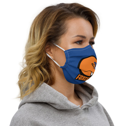 Foxcatchers Blue Premium face mask