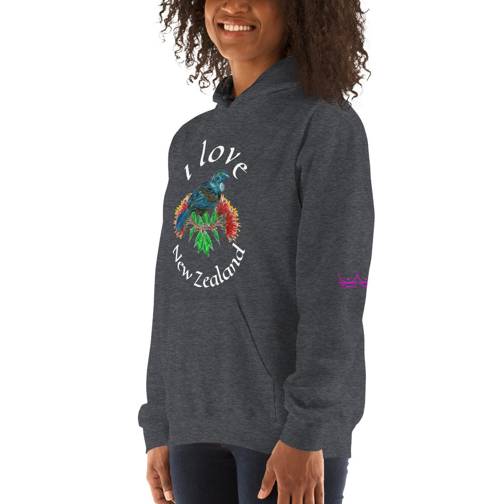 I love New Zealand - Unisex Hoodie