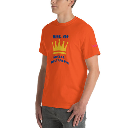 King of Social Distancing - Short Sleeve T-Shirt