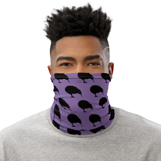 NZ Kiwi Light Purple - Neck Gaiter
