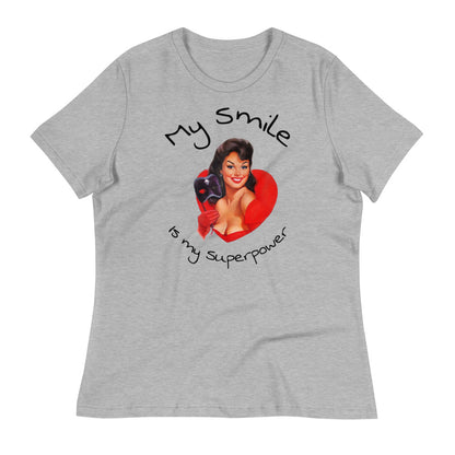 My Smile is my superpower - Women's Relaxed T-Shirt
