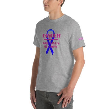 Cancer God Gives Me Hope - Short Sleeve T-Shirt