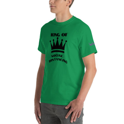 King of Social Distancing - Short Sleeve T-Shirt