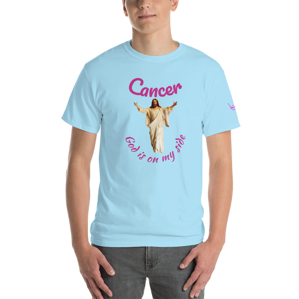 Cancer God is on my Side - Short Sleeve T-Shirt