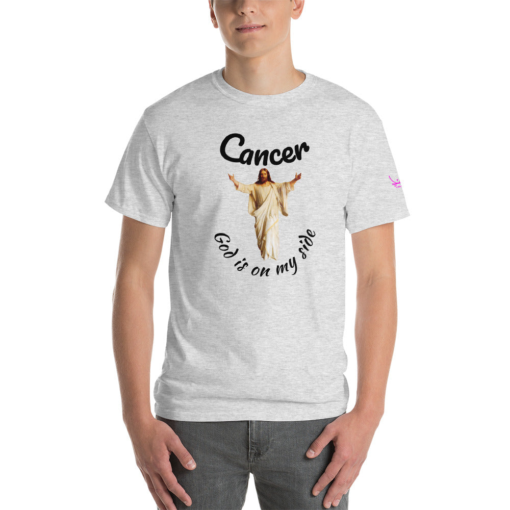 Cancer God is on my Side - Short Sleeve T-Shirt