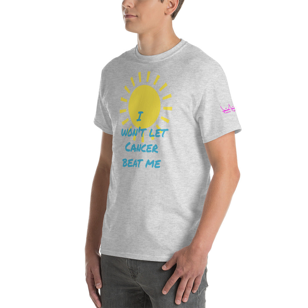 I Won't Let Cancer Beat Me - Short Sleeve T-Shirt