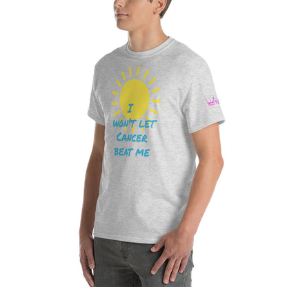 I Won't Let Cancer Beat Me - Short Sleeve T-Shirt