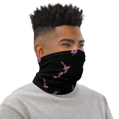 NZ Breast Cancer Black - Neck Gaiter