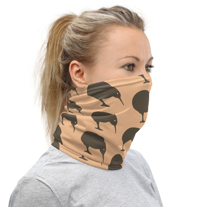 NZ Kiwi brown Nude - Neck Gaiter