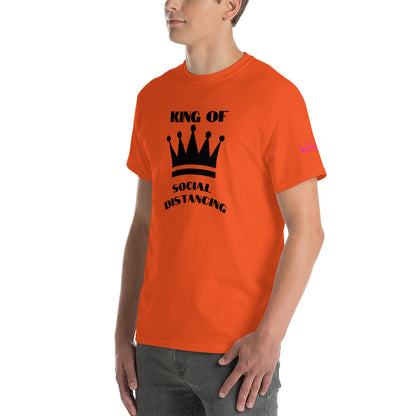 King of Social Distancing - Short Sleeve T-Shirt