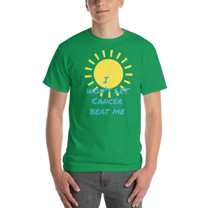 I Won't Let Cancer Beat Me - Short Sleeve T-Shirt