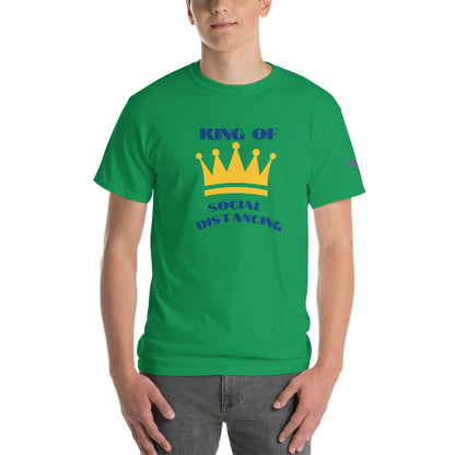 King of Social Distancing - Short Sleeve T-Shirt