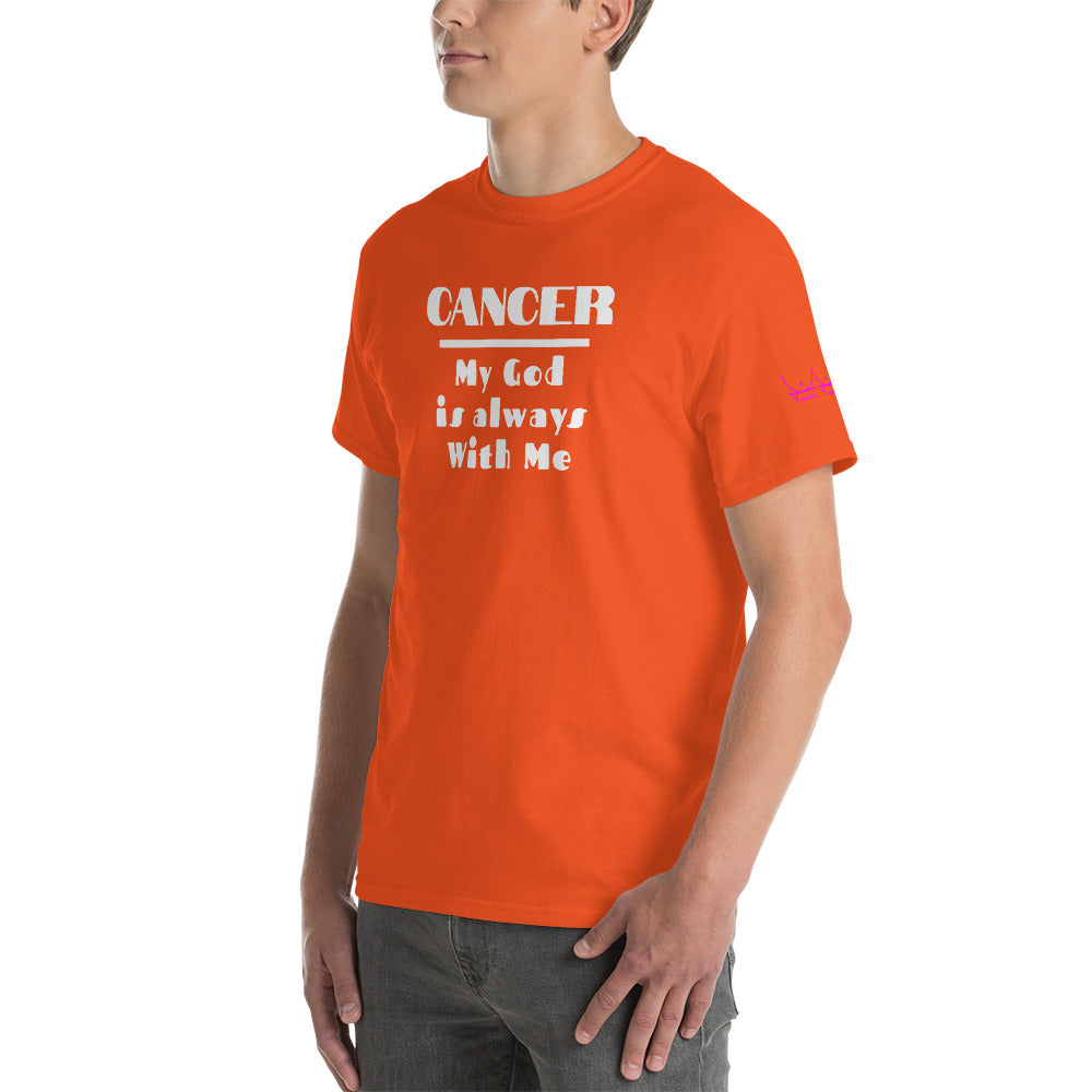 Cancer My God is always with me - Short Sleeve T-Shirt