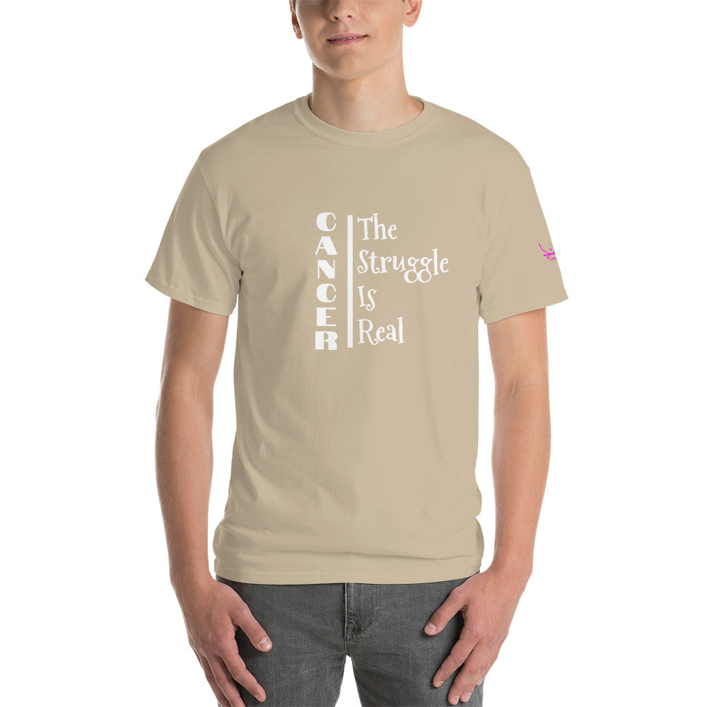 Cancer The Struggle is Real - Short Sleeve T-Shirt