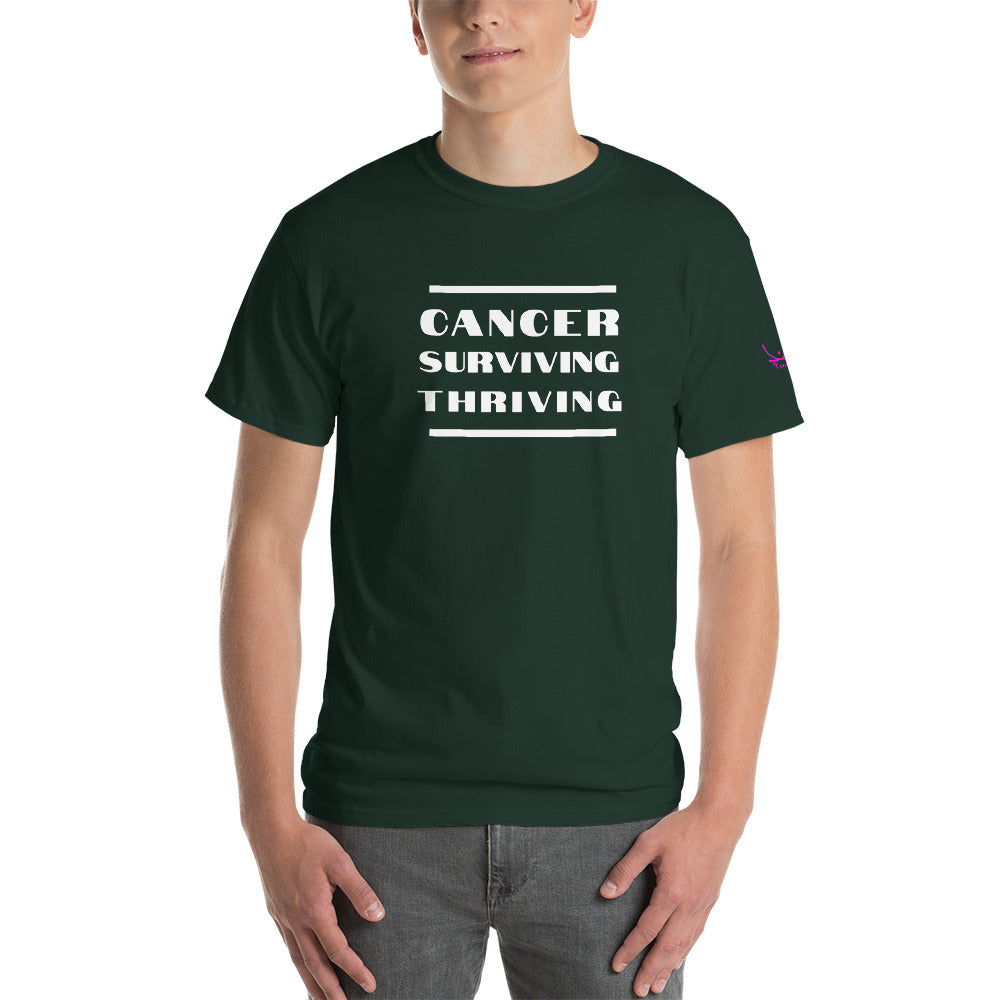 Cancer Surviving Thriving - Short Sleeve T-Shirt